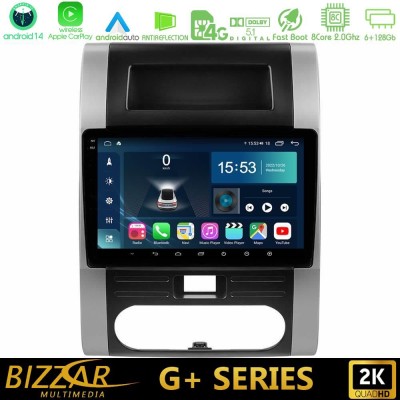 Bizzar G+ Series Nissan X-Trail T31 8core Android14 6+128GB Navigation Multimedia Tablet 10