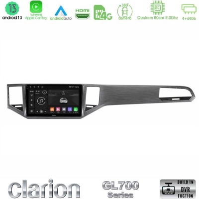 Clarion GL700 Series 8Core Android13 4+64GB VW Sportsvan 2014-2020 Navigation Multimedia Tablet 10