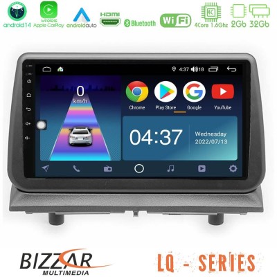 Bizzar LQ Series 4Core Android14 2+32GB Dodge Nitro 2007-2011 Navigation Multimedia Tablet 9