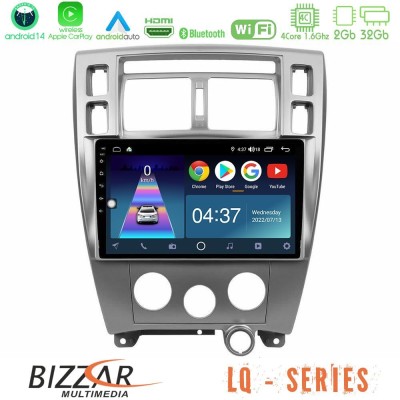 Bizzar LQ Series 4Core Android14 2+32GB Hyundai Tucson Navigation Multimedia Tablet 10