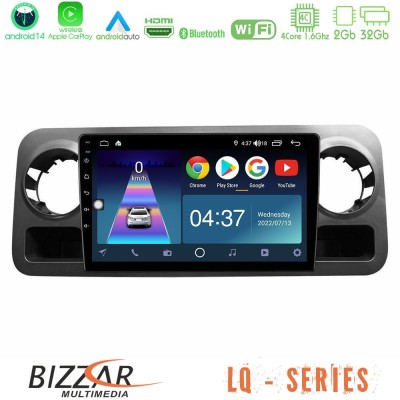 Bizzar LQ Series 4Core Android14 2+32GB Mercedes Sprinter W907 Navigation Multimedia Tablet 10