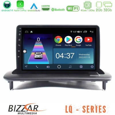 Bizzar LQ Series 4Core Android14 2+32GB Volvo S40/C30/C70 Navigation Multimedia Tablet 9