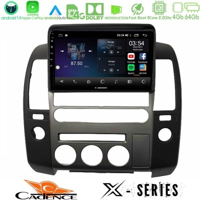 Cadence X Series Nissan Navara / Pathfinder 2006-2012 (με εργ.οθόνη) 8core Android 14 4+64GB Navigation Multimedia Tablet 9