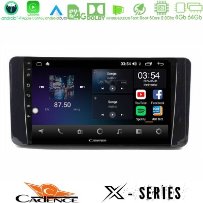 Cadence X Series Skoda Kamiq 2019-2022 8core Android 14 4+64GB Navigation Multimedia Tablet 9