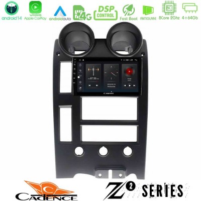 Cadence Z2 Series 8Core Android14 4+64GB  Hummer H2 2002-2007 Navigation Multimedia Tablet 9