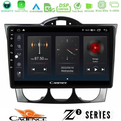 Cadence Z2 Series 8Core Android14 4+64GB  Mazda RX8 2003-2008 Navigation Multimedia Tablet 9