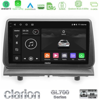 Clarion GL700 Series Dodge Nitro 2007-2011 8Core Android13 4+64GB Navigation Multimedia Tablet 9