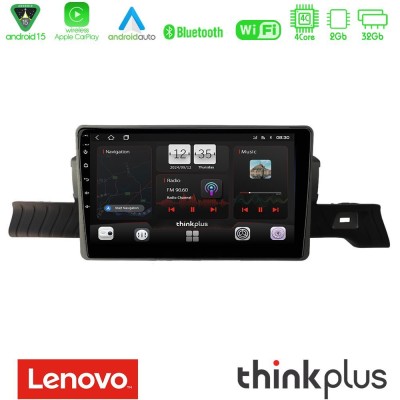 Lenovo Thinkplus Series 4Core Android15 2+32GB Citroen C3 You 2025-> Navigation Multimedia Tablet 9