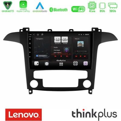 Lenovo Thinkplus Series 4Core Android15 2+32GB  Ford S-Max 2006-2012 Navigation Multimedia Tablet 9