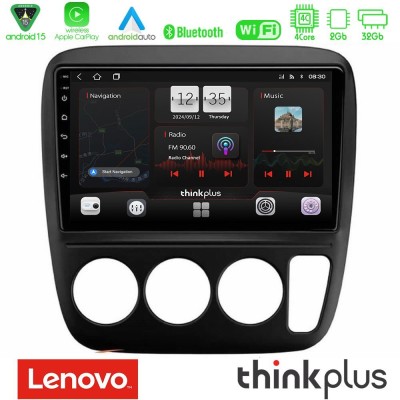 Lenovo Thinkplus Series 4Core Android15 2+32GB  Honda CRV 1997-2001 Navigation Multimedia Tablet 9