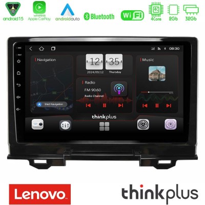Lenovo Thinkplus Series 4Core Android15 2+32GB  Honda HR-V 2021-> Navigation Multimedia Tablet 9