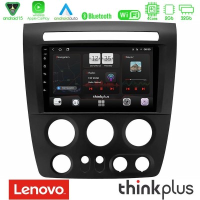 Lenovo Thinkplus Series 4Core Android15 2+32GB  Hummer H3 2005-2009 Navigation Multimedia Tablet 9
