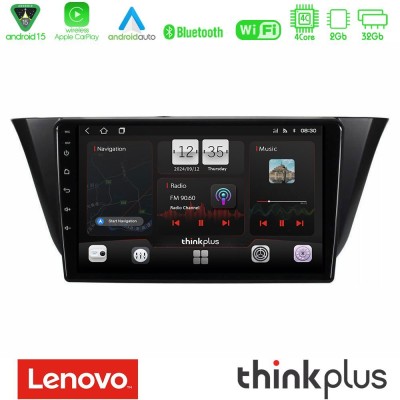 Lenovo Thinkplus Series 4Core Android15 2+32GB Iveco Daily 2014-2025 Navigation Multimedia Tablet 9