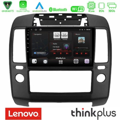 Lenovo Thinkplus Series 4Core Android15 2+32GB  Nissan Navara Navigation Multimedia Tablet 9