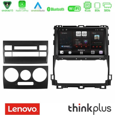 Lenovo Thinkplus Series 4Core Android15 2+32GB  Toyota Land Cruiser J120 2002-2009 Navigation Multimedia Tablet 9