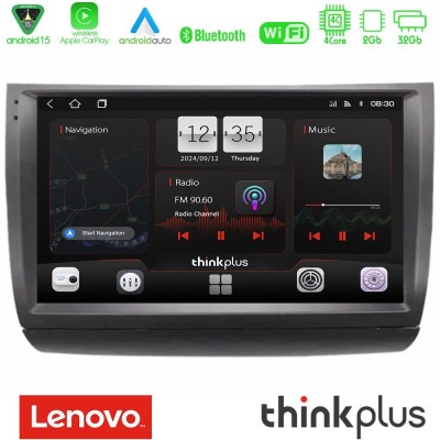 Lenovo Thinkplus Series 4Core Android15 2+32GB  Toyota Prius 2004-2009 Navigation Multimedia Tablet 9