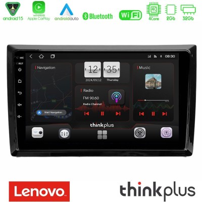 Lenovo Thinkplus Series 4Core Android15 2+32GB  VW Beetle Navigation Multimedia Tablet 9