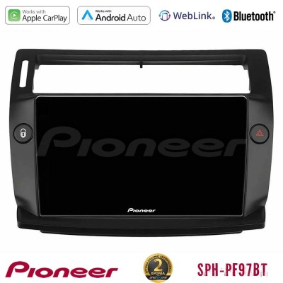 Pioneer SPH-PF97BT Series    Citroen C4 2004-2010 Multimedia Station 9