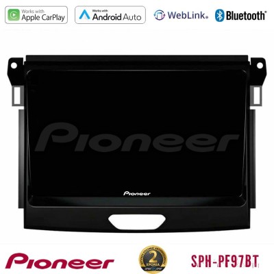 Pioneer SPH-PF97BT Series    Ford Ranger 2017-2022 Multimedia Station 9