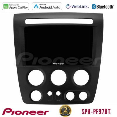 Pioneer SPH-PF97BT Series    Hummer H3 2005-2009 Multimedia Station 9