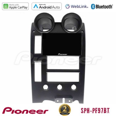 Pioneer SPH-PF97BT Series Hummer H2 2002-2007    Multimedia Station 9