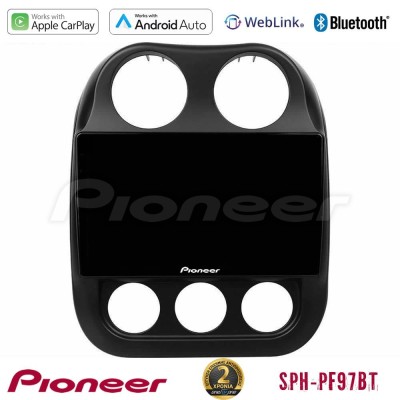 Pioneer SPH-PF97BT Series    Jeep Compass 2012-2016 Multimedia Station 9
