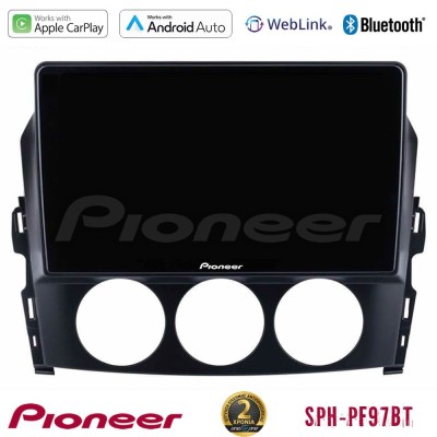 Pioneer SPH-PF97BT Series    Mazda MX-5 2006-2008 Multimedia Station 9
