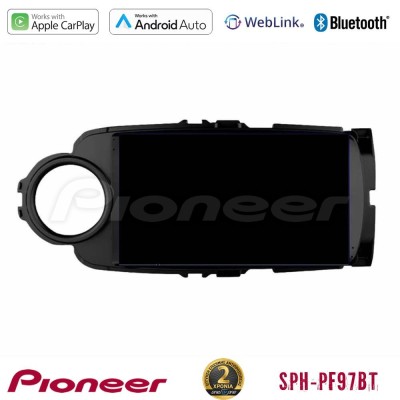 Pioneer SPH-PF97BT Series    Toyota Yaris Multimedia Station 9