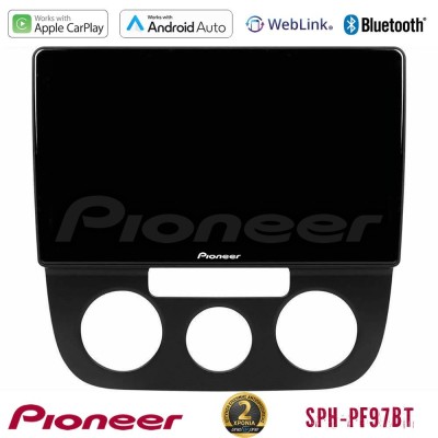 Pioneer SPH-PF97BT Series    VW Jetta Multimedia Station 9