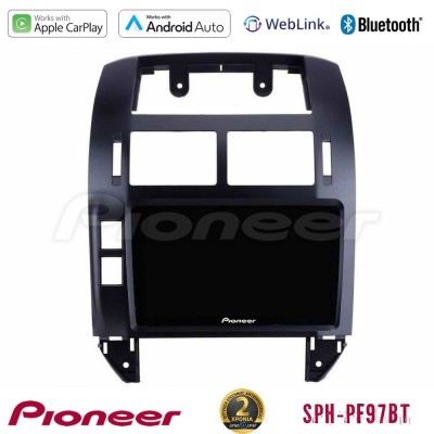 Pioneer SPH-PF97BT Series    VW Polo 2002-2009 Multimedia Station 9