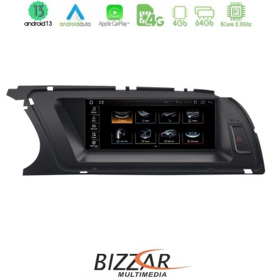 Bizzar Lite Edition Audi A4 (B8.5) 2013-2015 (με MMI3G) Android13 8Core (4+64GB) Navigation Multimedia 8.8