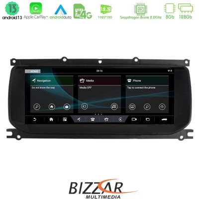 Bizzar OEM Range Rover Evoque L538 2016-2018 8core Android13 8+128G Navigation Multimedia 10.25
