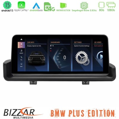 Bizzar Plus Edition BMW 3 series E90 (χωρίς εργ.οθόνη) Android13 8Core (8+128GB) Navigation Multimedia 10.25