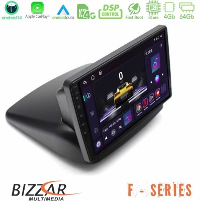 Bizzar F Series 8Core Android14 4+64GB  Fiat Doblo 2002-2009 Navigation Multimedia Tablet 10