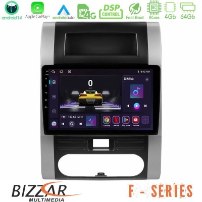 Bizzar F Series 8Core Android14 4+64GB  Nissan X-Trail T31 Navigation Multimedia Tablet 10