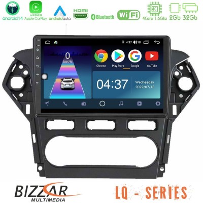 Bizzar LQ Series 4Core Android14 2+32GB Ford Mondeo 2011-2014 Navigation Multimedia Tablet 10