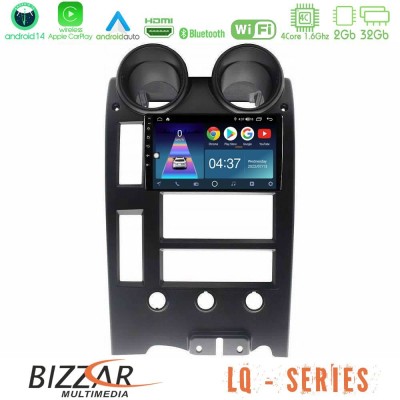 Bizzar LQ Series 4Core Android14 2+32GB Hummer H2 2002-2007 Navigation Multimedia Tablet 9