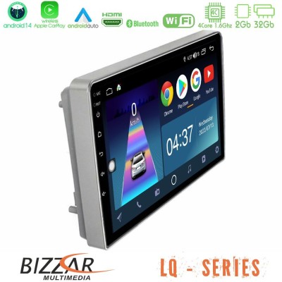 Bizzar LQ Series 4Core Android14 2+32GB Opel Astra/Corsa/Antara/Zafira Navigation Multimedia Tablet 9