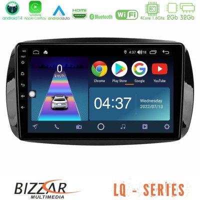 Bizzar LQ Series 4Core Android14 2+32GB Smart 453 Navigation Multimedia Tablet 9