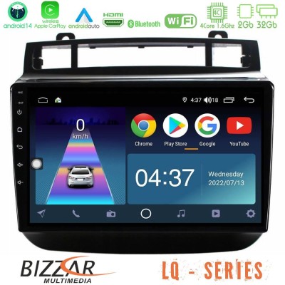 Bizzar LQ Series 4Core Android14 2+32GB VW Touareg 2011-2018 Navigation Multimedia Tablet 9
