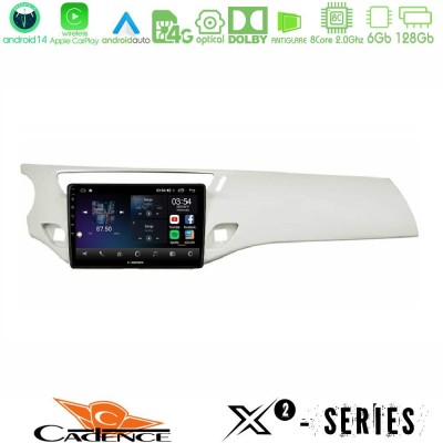 Cadence X2 Series 8Core Android14 6+128GB  Citroen C3 2009-2016 Navigation Multimedia Tablet 9