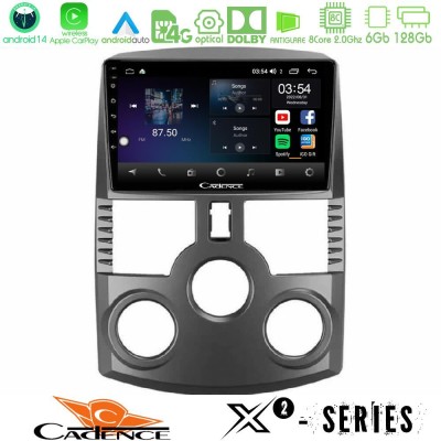 Cadence X2 Series 8Core Android14 6+128GB  Daihatsu Terios Navigation Multimedia Tablet 9
