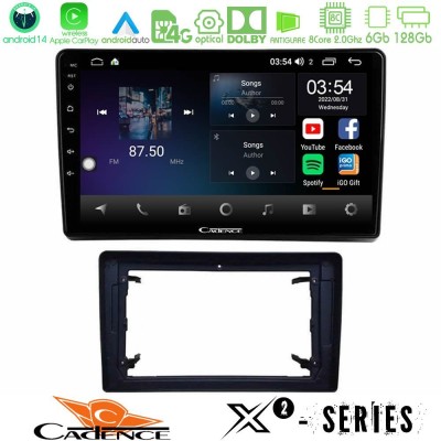 Cadence X2 Series 8Core Android14 6+128GB  Chrysler / Dodge / Jeep Navigation Multimedia Tablet 10