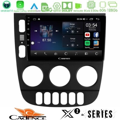 Cadence X2 Series 8Core Android14 6+128GB  Mercedes ML Class 1998-2005 Navigation Multimedia Tablet 9