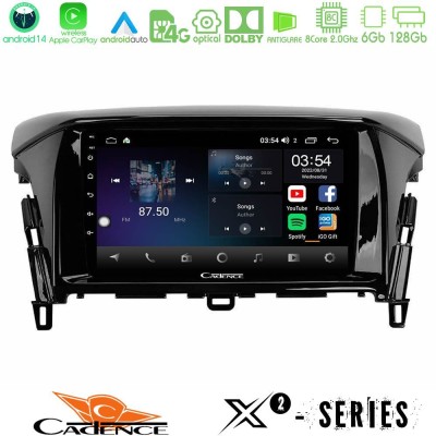 Cadence X2 Series 8Core Android14 6+128GB  Mitsubishi Eclipse Cross Navigation Multimedia Tablet 9