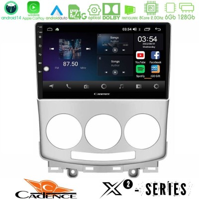 Cadence X2 Series 8Core Android14 6+128GB  Mazda 5 2004-2010 Navigation Multimedia Tablet 9