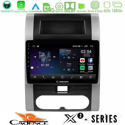 Cadence X2 Series 8Core Android14 6+128GB  Nissan X-Trail T31 Navigation Multimedia Tablet 10