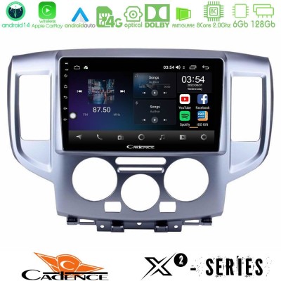Cadence X2 Series 8Core Android14 6+128GB  Nissan NV200 Navigation Multimedia Tablet 9