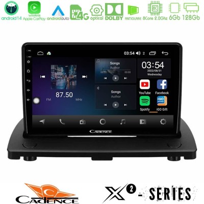 Cadence X2 Series 8Core Android14 6+128GB  Volvo XC90 2006-2014 Navigation Multimedia Tablet 9