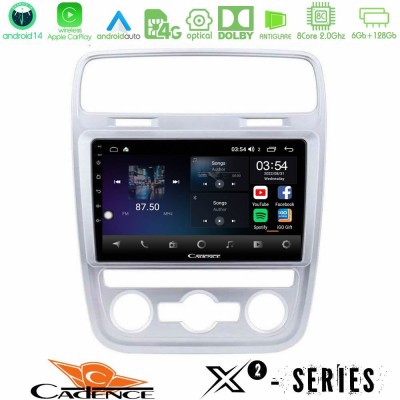 Cadence X2 Series 8Core Android14 6+128GB VW Scirocco 2014 – 2017 Navigation Multimedia Tablet 9